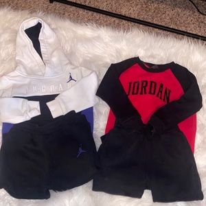 Jordan 2T sweatsuit bundle